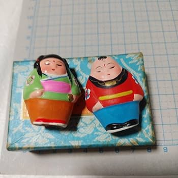 【★大幅値下★】中国人形　民芸品　レトロ　縁起物　女の子　おまけつき　50年もの 楽天市場】民芸玩具 起き上がりこぼし人形 日本昔話 かぐや姫